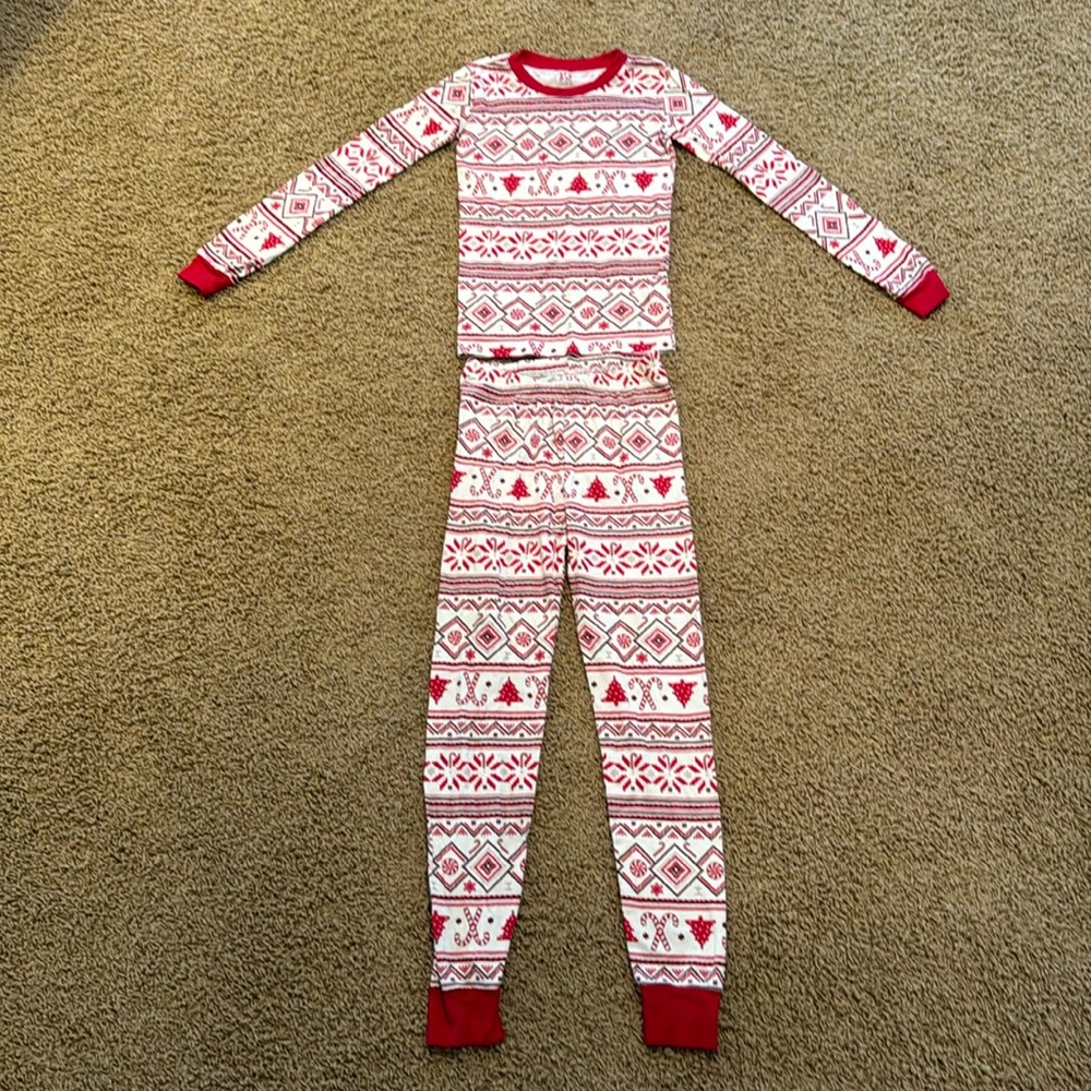 Children’s place Christmas pj set size 12